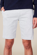 Reserva Casual Tito Bermuda Shorts Cotton Blend Off White