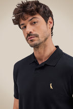 Reserva Pima Cotton Pique Polo Shirt Golden Woodpecker