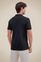 Reserva Pima Cotton Pique Polo Shirt Golden Woodpecker