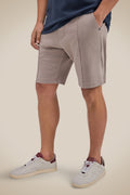 Reserva Bermuda Indaia Tailored Cotton Blend Shorts Moon Grey