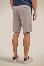 Reserva Bermuda Indaia Tailored Cotton Blend Shorts Moon Grey
