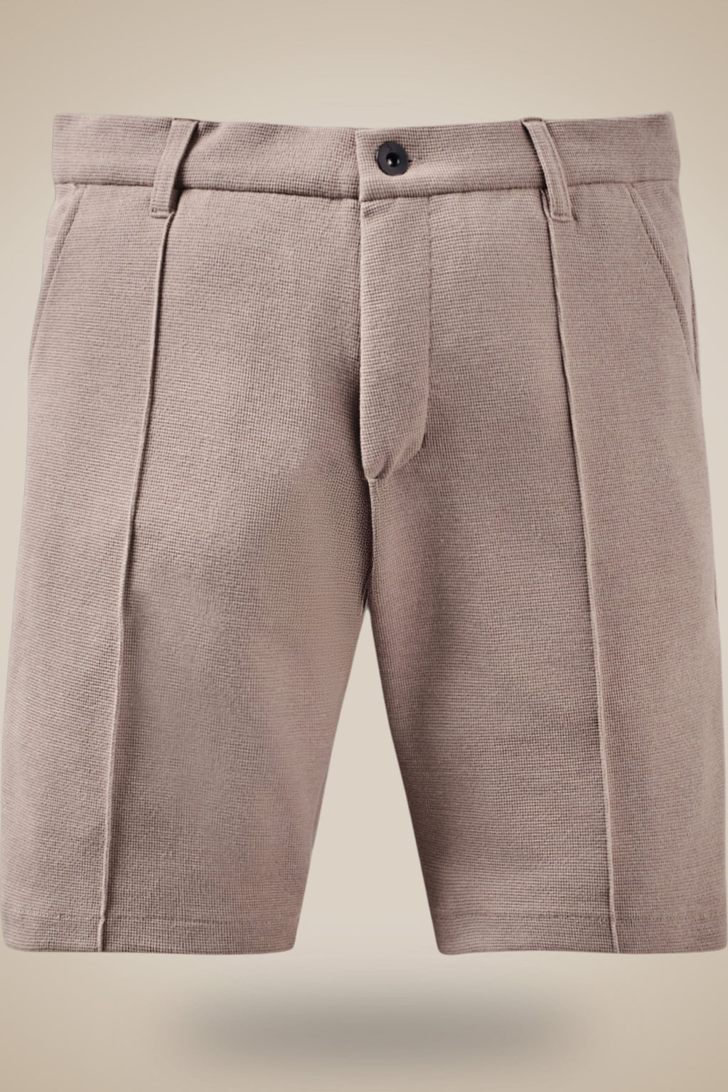 Reserva Bermuda Indaia Tailored Cotton Blend Shorts Moon Grey