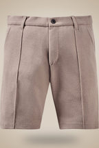 Reserva Bermuda Indaia Tailored Cotton Blend Shorts Moon Grey