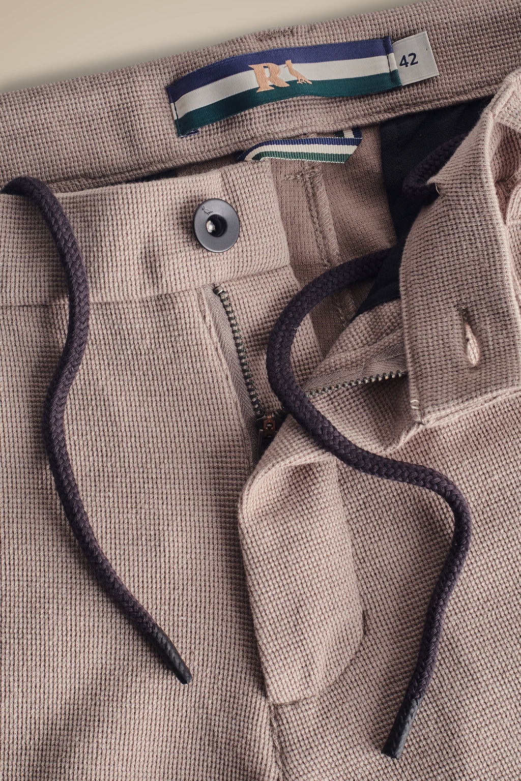 Reserva Bermuda Indaia Tailored Cotton Blend Shorts Moon Grey