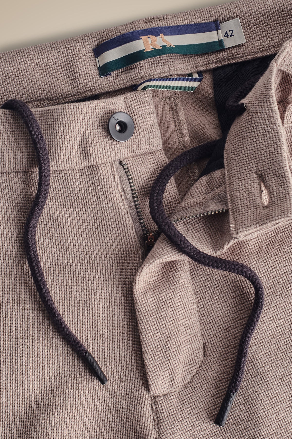 Reserva Bermuda Indaia Tailored Cotton Blend Shorts Moon Grey