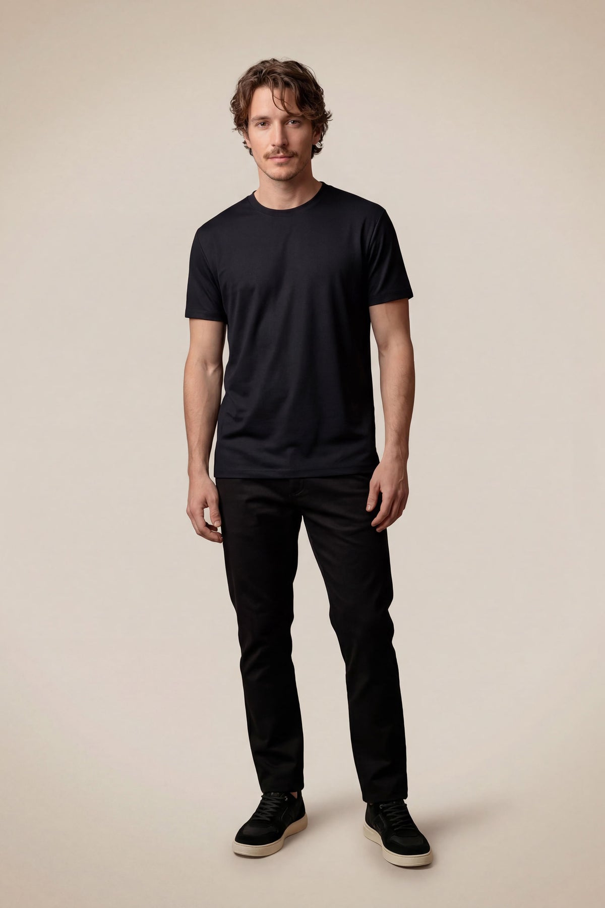 Reserva Pima Diagonal Men's T-Shirt Premium Cotton Regular Fit