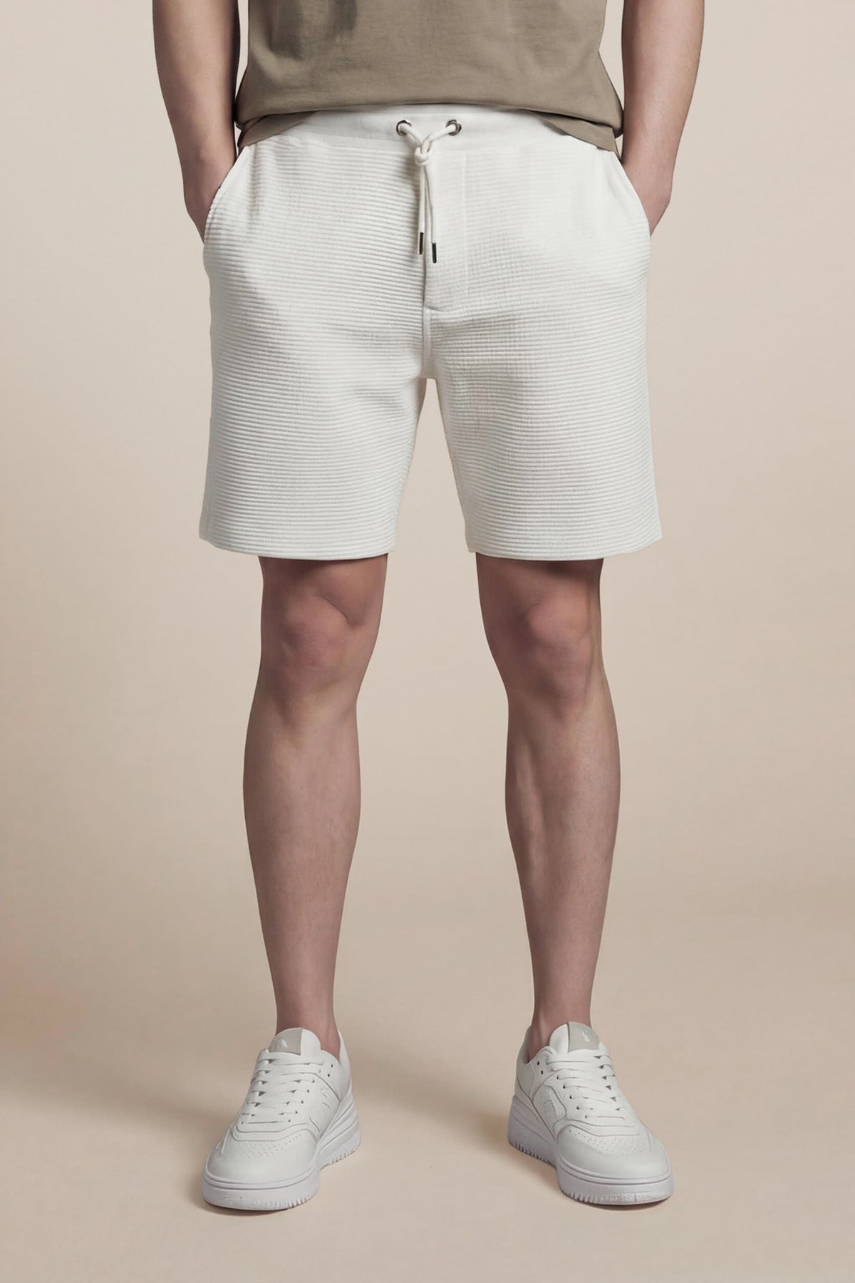 Reserva Wellen Men's Sweat Shorts Off White