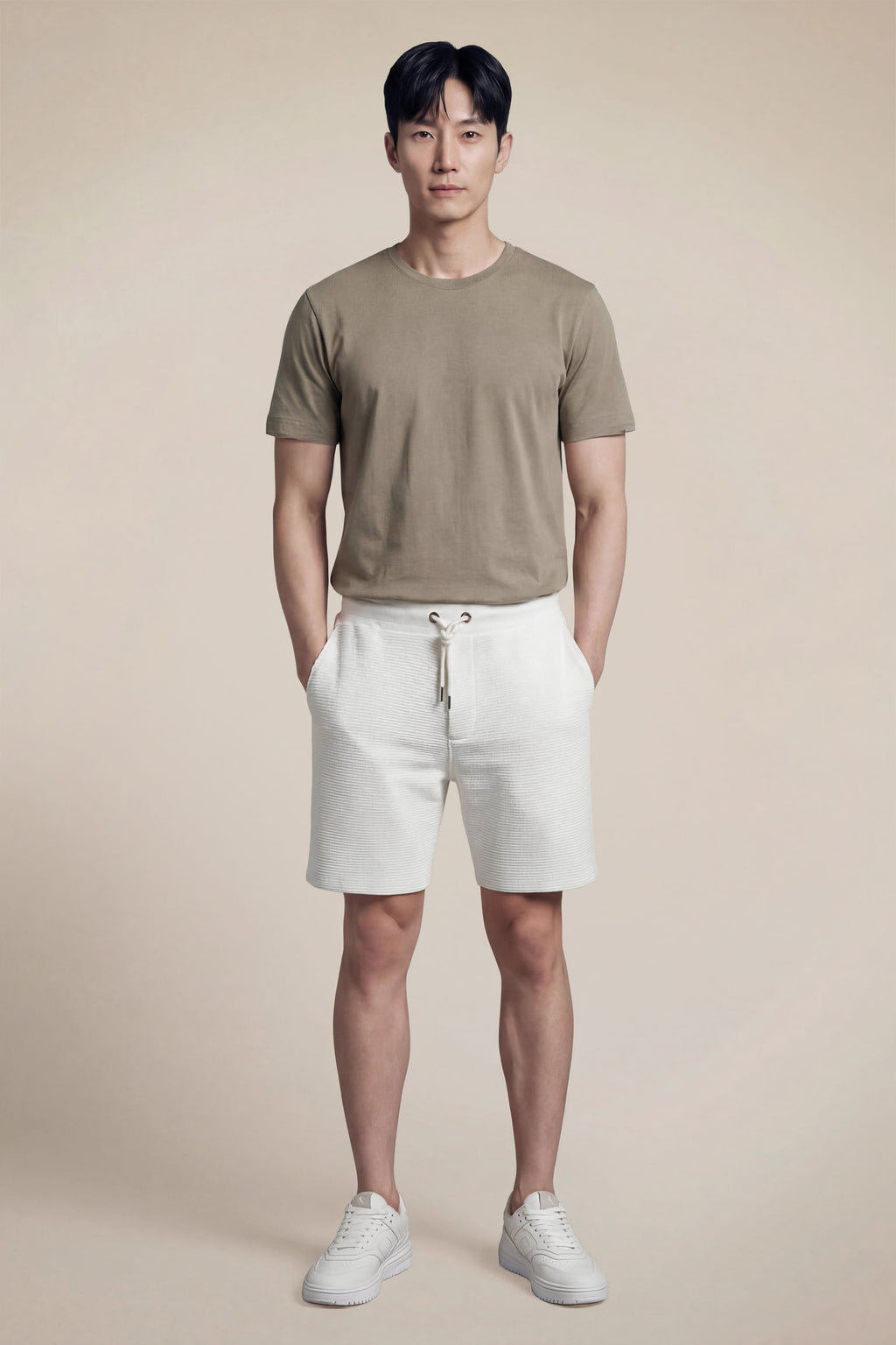 Reserva Wellen Men's Sweat Shorts Off White