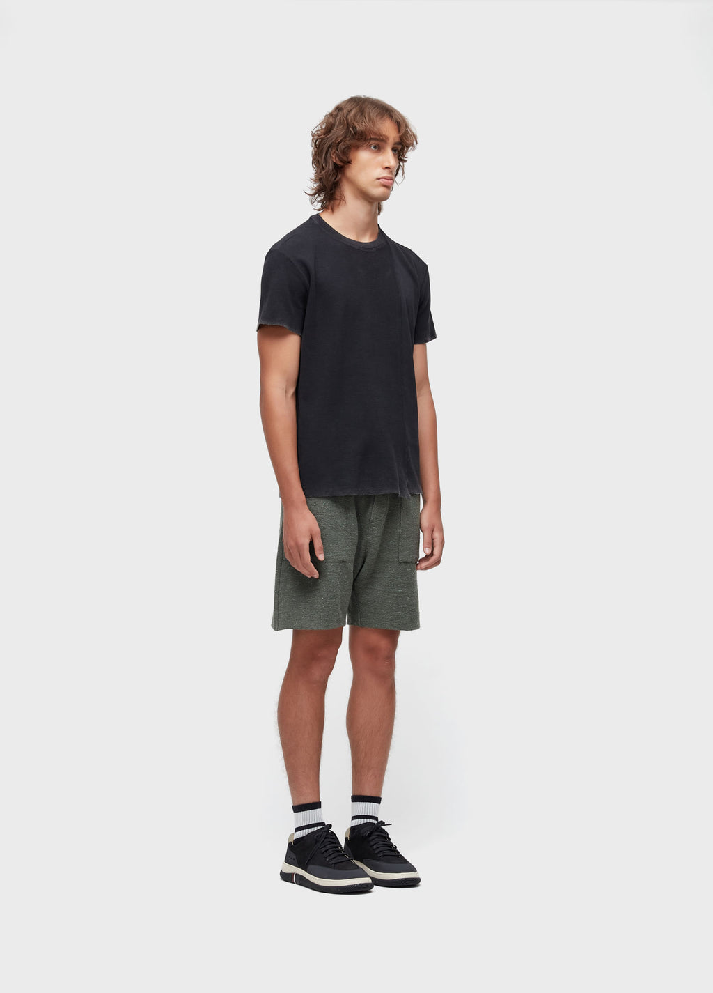 Osklen Double Eco Colors Cotton Blend Shorts Beige
