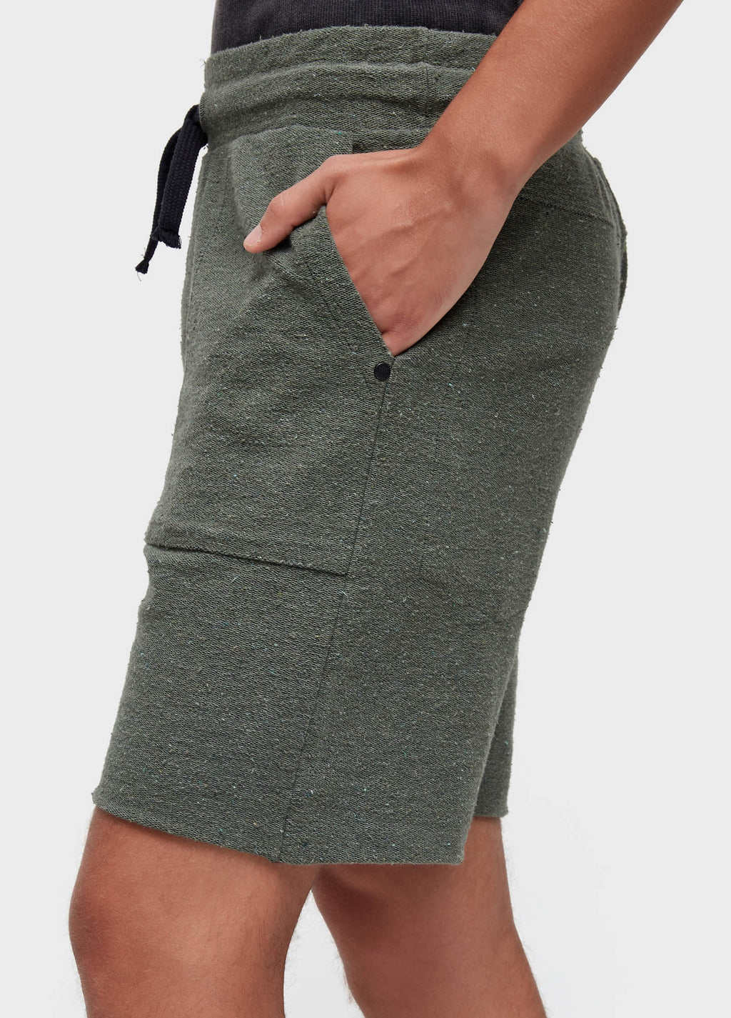 Osklen Double Eco Colors Cotton Blend Shorts Beige