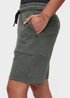 Osklen Double Eco Colors Cotton Blend Shorts Beige