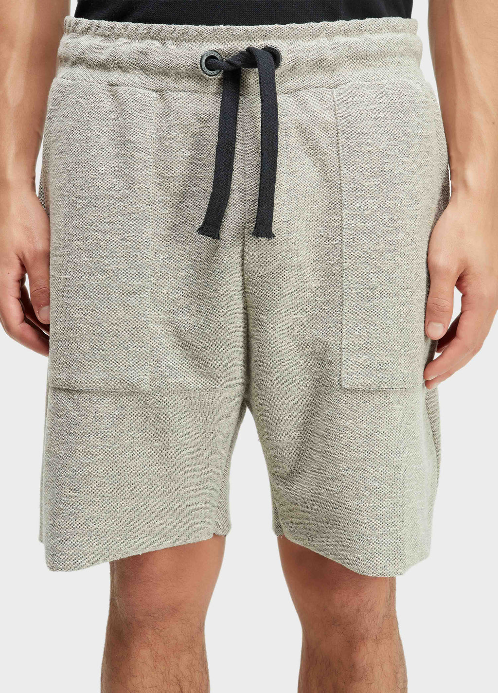 Osklen Double Eco Colors Cotton Blend Shorts Beige
