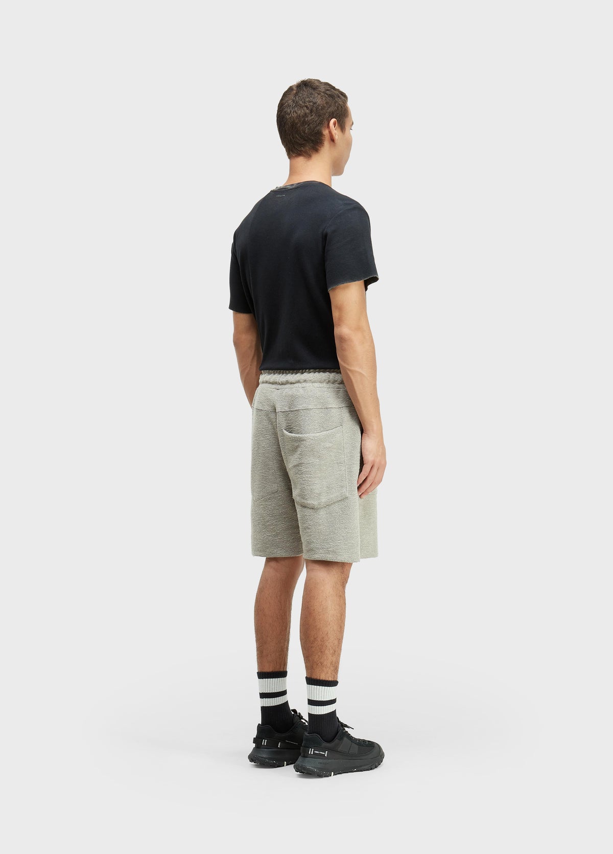Osklen Double Eco Colors Cotton Blend Shorts Beige