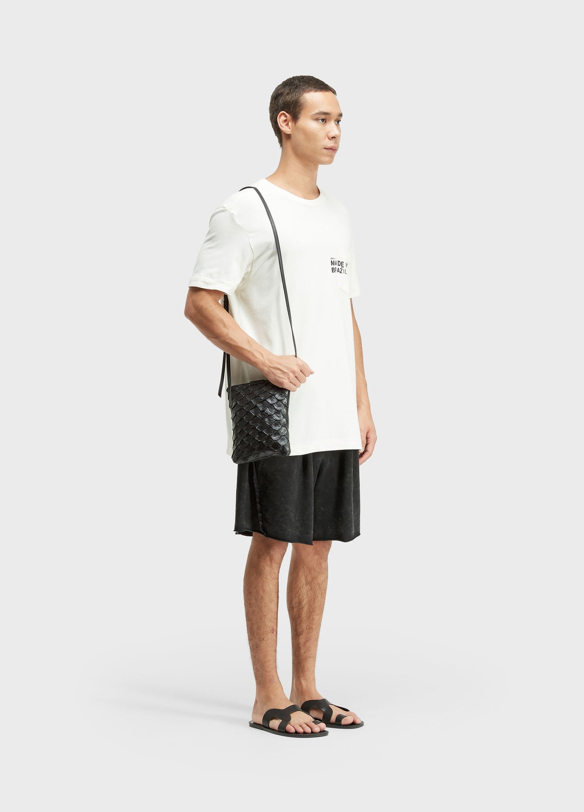 Osklen T-Shirt Pocket Made in Brazil Men's Regular Fit
