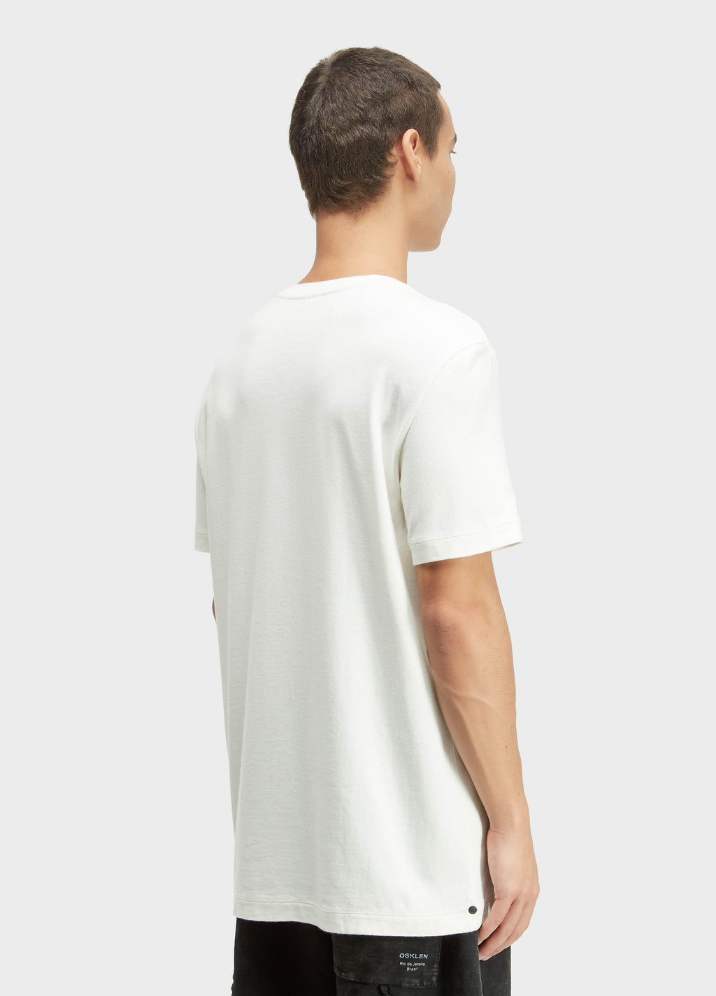 Osklen T-Shirt Pocket Made in Brazil Men's Regular Fit