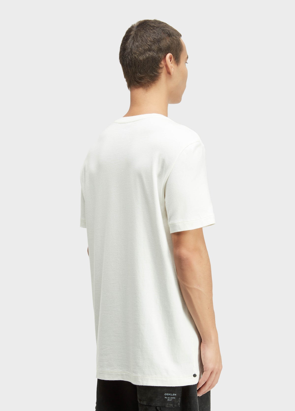 Osklen T-Shirt Pocket Made in Brazil Men's Regular Fit