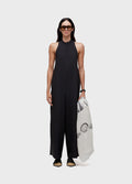 Osklen Raglan Superlight Women's Jumpsuit Double Face Black