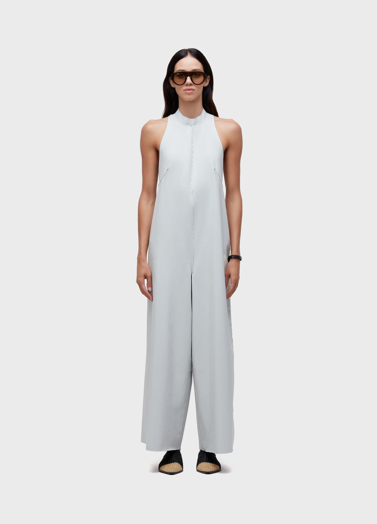 Osklen Raglan Superlight Women's Jumpsuit Double Face Black