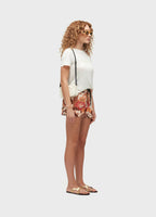 Osklen Brazilian Soul Gold Women's T-Shirt Off White