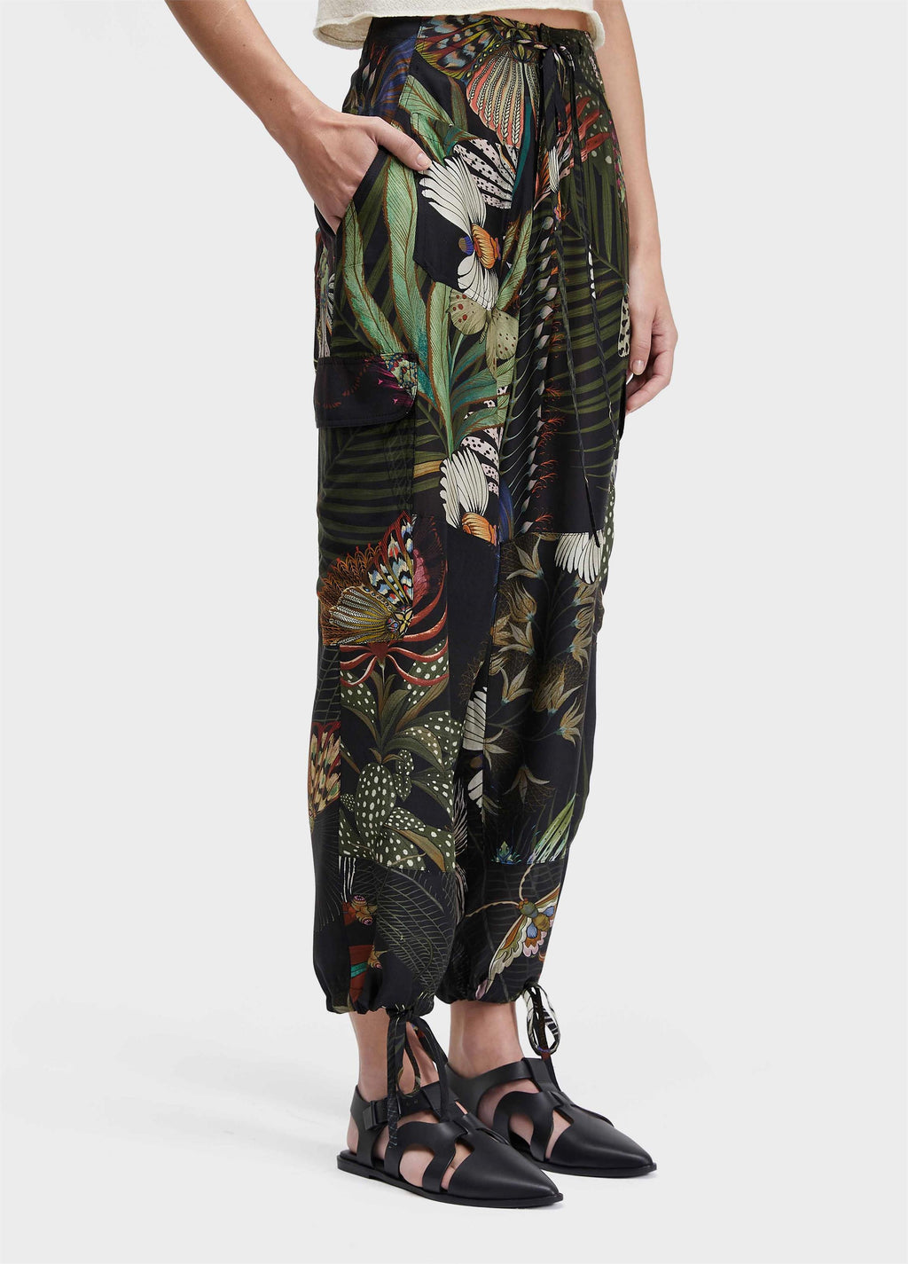 Osklen Botanique Print Women's Fluid Pants