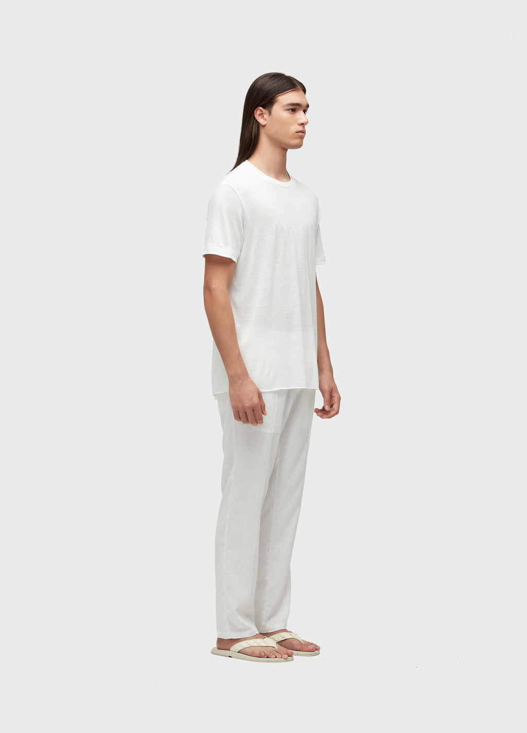 Osklen Light Linen Orixá Men's Graphic T-Shirt White