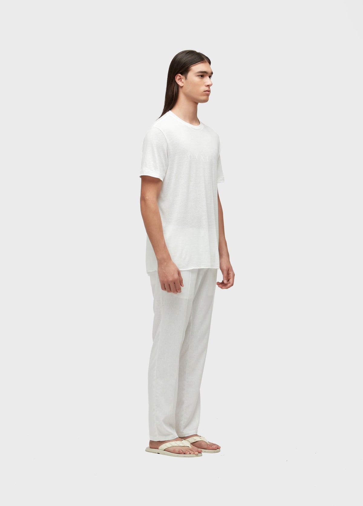 Osklen Light Linen Orixá Men's Graphic T-Shirt White