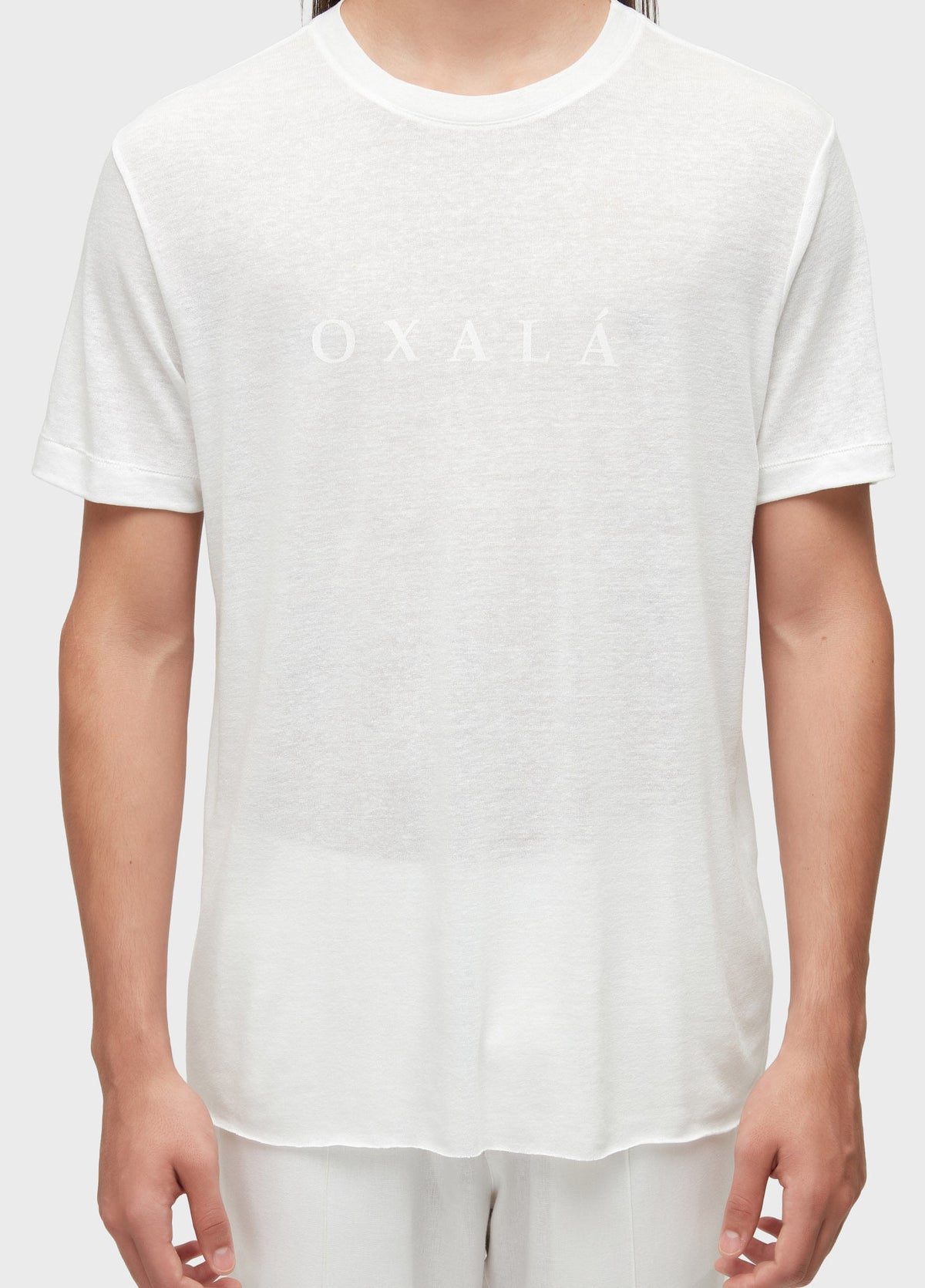 Osklen Light Linen Orixá Men's Graphic T-Shirt White