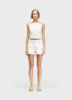 Osklen Smoking Linen Blouse 100% Linen Off White